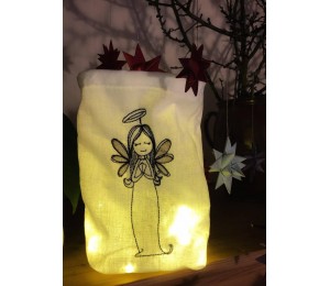 Stickdatei - Set Lichtbeutel ITH Engel